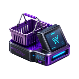 Commerce cart connected to a Decionis policy control terminal